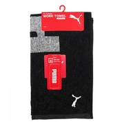 PUMA ワークタオル ブラック 34×90cm 190895