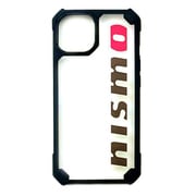NM-P22-T1 BK [nismo iPhone 14/13兼用 耐衝撃 ハイブリッド 背面ケース nismo OFFICIAL LICENSED PRODUCT]