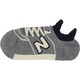 US-215-232 [new balance（ニューバランス）NEW NBソックスS （23-25cm） グレイ]
