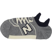 new balance(ニューバランス)NEW NBソックスM (25-27cm) グレイ US-215-234