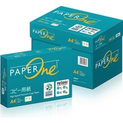PaperOne（ペーパーワン） コピー用紙 高白色 A4 2500枚（500枚×5冊） 紙厚0.09mm 大量印刷向き PEFC認証
