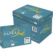 PaperOne（ペーパーワン） コピー用紙 高白色 A4 2500枚（500枚×5冊） 紙厚0.09mm 大量印刷向き PEFC認証
