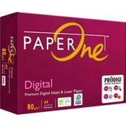 PaperOne（ペーパーワン） コピー用紙 高白色 Digital A4 500枚 紙厚0.11mm フルカラー対応 PEFC認証