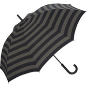 UX03-043-001 [雨傘 長傘 紫外線防止効果 晴雨兼用 Wpc. UNISEX WIND RESISTANCE ボーダー]