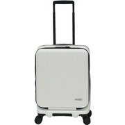 スーツケース MAXBOX(マックスボックス) 拡張タイプ 旅行日数目安:3~4泊 38L/拡張時44L TSAロック搭載 機内持ち込み可 MX-8011-18W パステルアイボリー