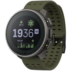 VERTICAL（バーティカル） TITANIUM SOLAR FOREST (チタニウムソーラーフォレスト) 49mm シリコンストラップ GPSスマートウォッチ 日本正規品 SS050859000