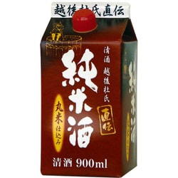 越後杜氏直伝 純米酒 13.5度 900ml [日本酒]