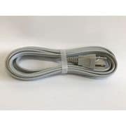 PVFF1.25S-4M [100V用電源コード 1.25SQ灰 4m]