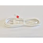 VFF1.25-3MB [100V用棒端子付電源コード 1.25SQ白 3m]