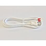 VFF1.25W3MP [100V用丸端子付電源コード 1.25SQ白 3m]