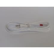 VFF1.25W2BP [100V用棒端子付電源コード 1.25SQ白 2m]