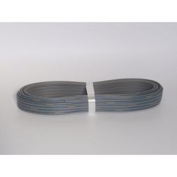 TIVF2X0.8-15M-S [屋内用平形通信電線 2X0.8mm灰 15m]