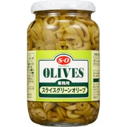 S=O スライスグリーンオリーブ 390g
