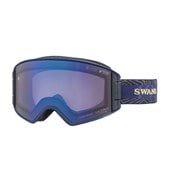 アウトバック OUTBACK-MDH-CU-LP スモークネイビー(PHOTOCHROMIC/ULTRA LIGHT PURPLE/ICE MIRROR) [スキー スノーボード ゴーグル 眼鏡対応]