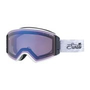アウトバック OUTBACK-MDH-CU-LP スーパーホワイト(PHOTOCHROMIC/ULTRA LIGHT PURPLE/ICE MIRROR) [スキー スノーボード ゴーグル 眼鏡対応]