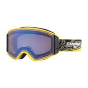 アウトバック OUTBACK-MDH-CU-LP イエロー(PHOTOCHROMIC/ULTRA LIGHT PURPLE/ICE MIRROR) [スキー スノーボード ゴーグル 眼鏡対応]