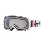 ラカン RACAN-MDH-CU-LG-UF オフホワイト(PHOTOCHROMIC/ULTRA LIGHT GRAY/LIGHT SILVER MIRROR) [スキー スノーボード ゴーグル 眼鏡対応]