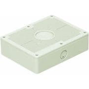 PVR-EV2FM [露出スイッチボックス 取付自在蓋 ミルキーホワイト 1個]