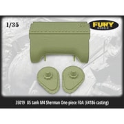 FM35019 1/35 WWII 米 M4シャーマン戦車用 1ピース最終減速機カバー E4186鋳造タイプ [プラモデル用パーツ]