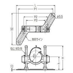 ヨドバシ.com - 未来工業 LM4-75A20-10 [排水管用支持金具 レベル
