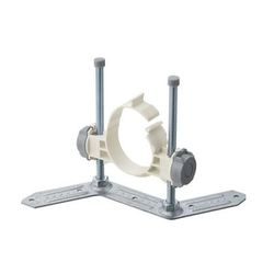 LM4-100A15-10 [排水管用支持金具 レベルマスター ハンズロック スチールベースN 適合管外径Φ114～115/高さ調整範囲70～150 10個]