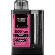 電子タバコ シーシャ 5500回使用可能 ベイプエンジン ストロベリーミルクシェイク