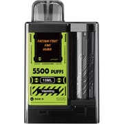 電子タバコ シーシャ 5500回使用可能 ベイプエンジン パッションフルーツキウイグアバ