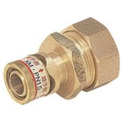 WSPE-13A20A [Wタイプ継手 ポリ管接続アダプター ポリ管適合サイズ20/架橋ポリエチレン管適合サイズ13 1個]
