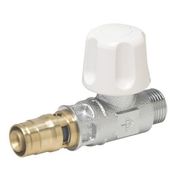 SOVR-13A-15G [Sタイプ継手 流量調整バルブ付アダプター 逆止弁無し ねじG1/2・架橋ポリエチレン管適合サイズ13 1個]