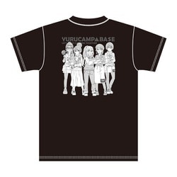 ゆるキャン△ YURUCAMP△BASE Tシャツ L [キャラクターグッズ]