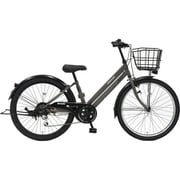 ジュニア自転車 グラウスジュニア 22インチ 外装6段変速 マットミリタリー FATP226Z