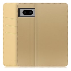 WORK13GG-NEWGD-GPX7A [PUレザースマホケース Google Pixel 7a用 スタンド機能＆カードポケット付き ゴールド]