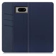 WORK13GG-NEWNY-GPX7A [PUレザースマホケース Google Pixel 7a用 スタンド機能＆カードポケット付き ネイビー]