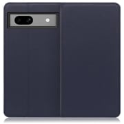 WORK16GG-NY-GPX7A [本革スマホケース Google Pixel 7a用 スタンド機能＆カードポケット付き ネイビー]