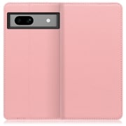 WORK16GG-PK-GPX7A [本革スマホケース Google Pixel 7a用 スタンド機能＆カードポケット付き ピンク]