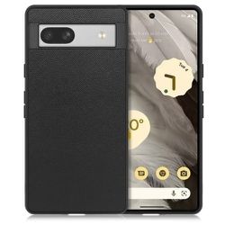 WORK24GG-BK-GPX7A [PUレザースマホケース Google Pixel 7a用 ストラップホール付き ブラック]