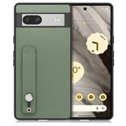 WORK26GG-DG-GPX7A [本革スマホケース Google Pixel 7a用 ホールドベルト付き ダルグリーン]