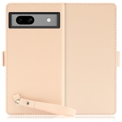 WORK29GG-PK-GPX7A [本革スマホケース Google Pixel 7a用 スタンド機能＆ストラップホール付き ピーチピンク]