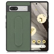 WORK30GG-DG-GPX7A [本革スマホケース Google Pixel 7a用 スタンド機能＆ストラップホール付き ダルグリーン]