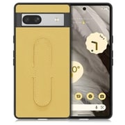 WORK30GG-YL-GPX7A [本革スマホケース Google Pixel 7a用 スタンド機能＆ストラップホール付き ジャスミンイエロー]