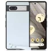 WORK33GG-BU-GPX7A [本革スマホケース Google Pixel 7a用 ストラップ＆ストラップホール付き シャーベットブルー]
