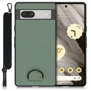 WORK37GG-GN-GPX7A [首掛けスマホケース Google Pixel 7a用 ネックストラップ付き ホーリーグリーン]