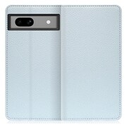 WORK47GG-BU-GPX7A [本革スマホケース Google Pixel 7a用 スタンド機能＆カードポケット付き スカイブルー]
