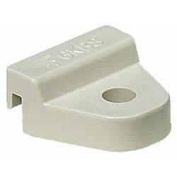 GKBS10 [固定ブロック用サドル ミルキーホワイト 10個]