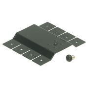 SSKT-DK10 [片サドル取付金具 ねじ付 黒 10個]