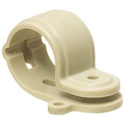 KTFD-16J10 [PF管水抜き片サドル 適合PF菅16 ベージュ 10個]