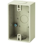 PVR-BKYJ [露出スイッチボックス ブランクタイプ 1ヶ用 呼び22用 ベージュ 1個]