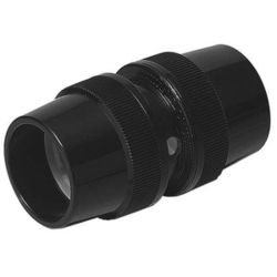 マシンフレキ用 水抜きカップリング 適合管マシンフレキ28 黒 1個 MFPC-28WK