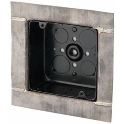 OF-MA-3XP4-1 [X線防護用スタットレットボックス 鉛ボード用・4方出 中形四角/浅型 1個]