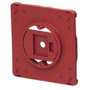 OFL-11PYHN10 [断熱プラ塗代カバー ノック付 大形四角用 丸型 10枚]